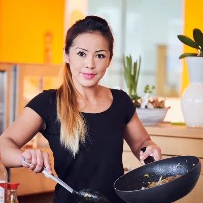 Christie cooking